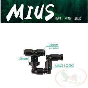 Béc phun sương Mius bán cạn 1 2 4 đầu cấp ẩm bể terrarium tiểu cảnh sân vườn