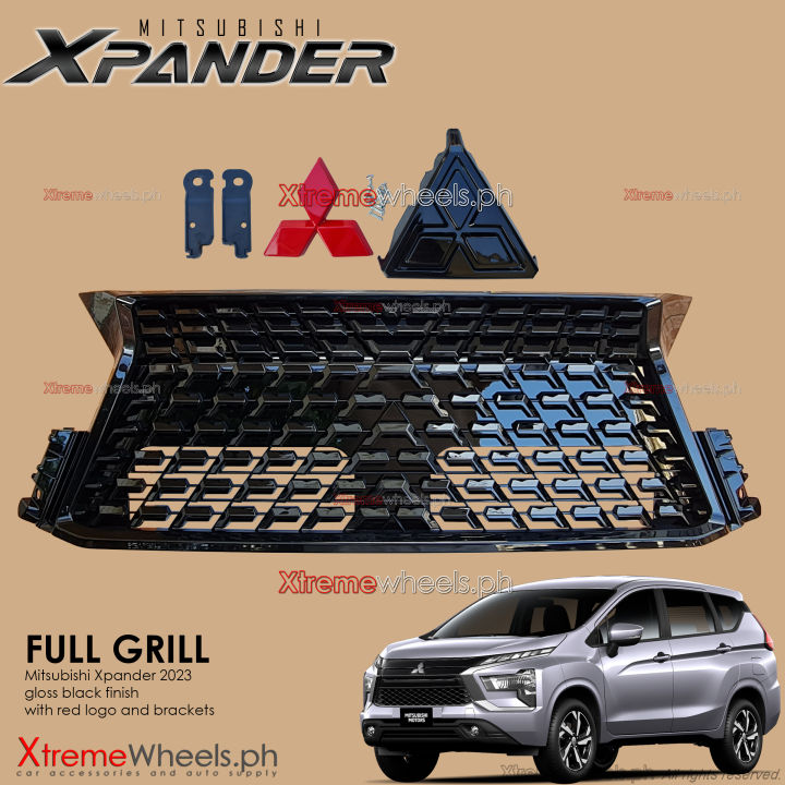 Mitsubishi Xpander Cross Lexus Type Glossy Black Front Bumper Grille Grill Lazada Ph