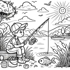 Cùng khám phá thiên nhiên - Tranh tô màu giấy A4 dày 80gsm - Tranh in rõ nét đa dạng chủ đề
