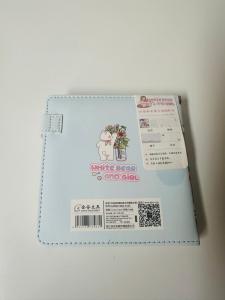 Buku Catatan Girl and whiteBear / Buku Belajar / Dairy Book