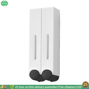 [New] Shampoo and Conditioner Dispenser No Drill 500ml Refillable Shower Dispenser 500ML Soap Dispenser for Bathroom Hotel