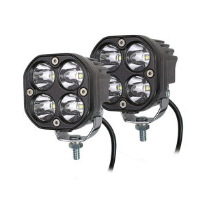 2PCS Tdd LED Driving Light 40W 12V Aluminum Alloy Body Fog Light for Motorcycle Marine Car Headlight Yellow White