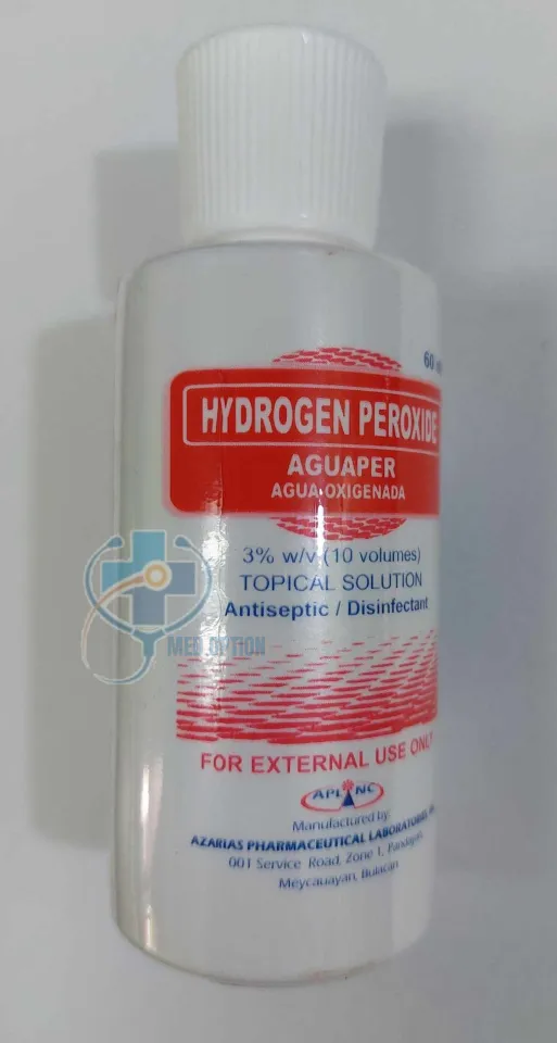 Hydrogen Peroxide 3 10V Solution 10V Agua Oxinada 60ml Lazada PH