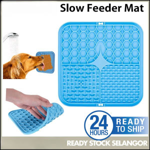 Pad Pet Slow Food Mat Dogs Cats Slow Food Bowls With Suction Cup Dog Slow Feeders Feeding Food Bowl