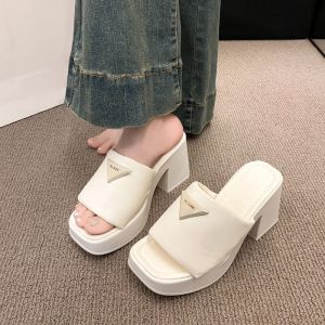 [Free Shipping] These Sandals Are Designed To Make Petite Women Look Taller And Their Legs Appear Longer.They Feature A Platform Sole A One-Strap Design And A Metal Accent.They Are A New Spring/Summer Fashion Item With A Thick Sole
