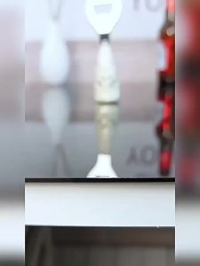 Cute Smiley Beer Bottle Opener Stainless Steel Cap Remover Plastic Handle Imitation Ceramic Handle Standable Wine Bottle Opener Creative Bar Kitchen Gadget