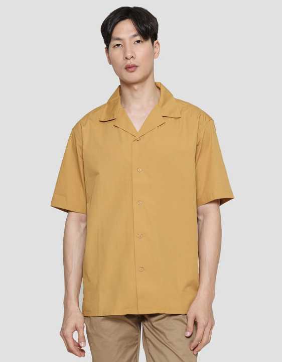Suko Open Collar Kemeja Casual Pria 120117623