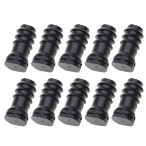 10Pcs Garden Hose 16mm Plug End Hose Plastic Hose Closure Irrigation Stopper Drip Irrigation Pipe Fittings