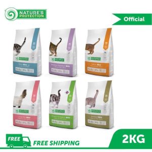 Super Premium (2KG) Kitten Long Hair Indoor / Sensitive Digestion/ Urinary-Formula S / Sterilised | Natures Protection