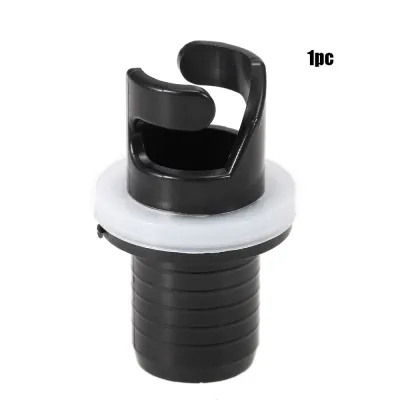 CLARO 1/2pcs Thuyền chèo Bơm chân bè Dụng cụ thể thao dưới nước Phụ kiện thuyền kayak câu cá Bộ chuyển đổi ống vít Nắp van khí Đầu nối thuyền bơm hơi
