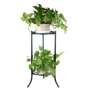 Homepeas® Plant Shelves Flower Pot Holder Plant Stand Indoor Outdoor Flower Pot Rack