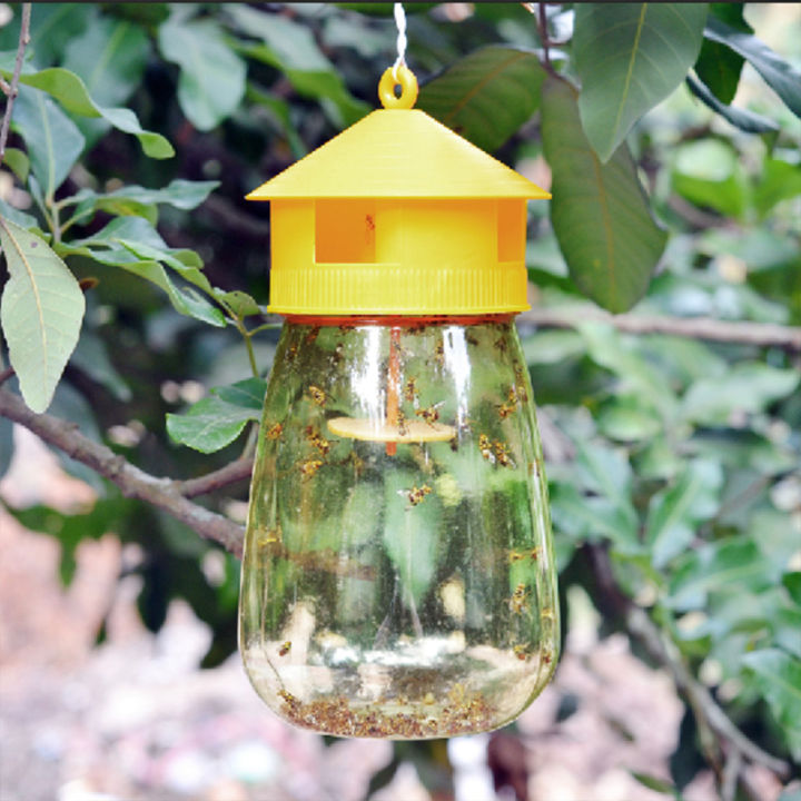 Wasp Trap Fruit Fly Flies Insect Bug Hanging Honey-Trap Catcher Killer ...