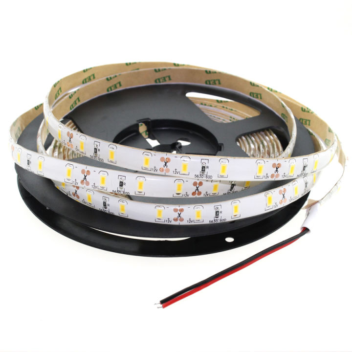 5M LED Strip Lights Waterproof 12V 2835 White LED Strip Ribbon Diode ...