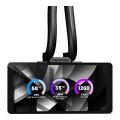 CPU LIQUID COOLER (ระบบระบายความร้อนด้วยน้ำ) PHANTEKS GLACIER ONE 360M25 LCD. 