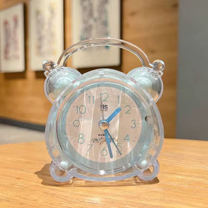 Cartoon Cute Childrens Alarm Clock Student Dormitory Alarm Clock Home Bedroom Lazy Silent Clock Male and Female Wake Up Clock