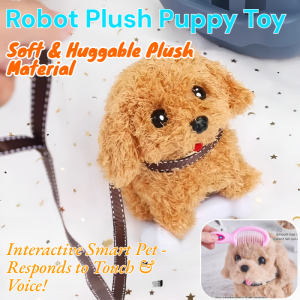 Plush Toys Electric Dog Soul Companion Stall Pet Simulation Dog Walking Puppy Toy Gift