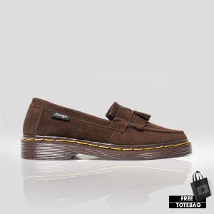 Prodigo * Sepatu Pria Barito Suede Brown | Sepatu Formal | Casual | Terbaru