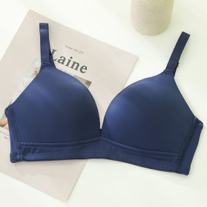 Soft Comfortable Big Size Bras Lady Foam Wireless Padded Brallete Push Up Bra For Women