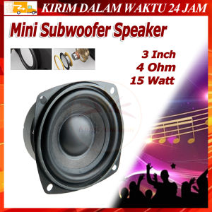 Mini Subwoofer Speaker 3 Inch 4 Ohm 15W Full Bass Subwoofer Speaker HIFI Low Bass Speker