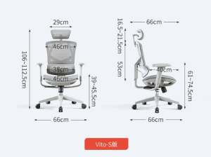 [PRE-ORDER] Sihoo VITO Ergonor Ergohuman L Flagship High-End Computer Ergonomic Chair Home E-Sports Office Chair Ergonomic Executive Computer Chair Home Office Chair Study Chair Back and Lumber Dynamic Fully support (ETA: 2023-03-