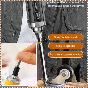 Electric Screwdriver High Efficiency Soundproofing Electric Drill Charging Protection Home Use Mini
