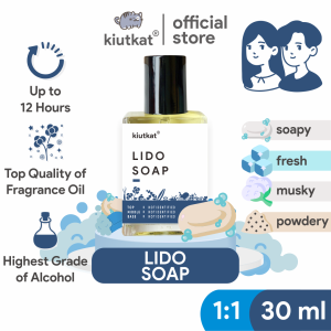 LIDO SOAP by KIUTKAT - Parfum Aroma Sabun LIDO Original Isi 30ml