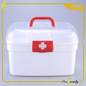 ONE-C832 Kotak P3K First Aid Kotak Penyimpanan Obat Medicine Box Organizer / Kotak Obat Tool Box
