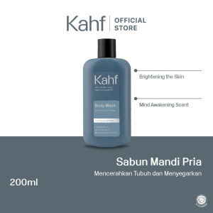 KAHF BODY WASH SERIES | BRIGHTENING AND COOLING | ACNE FIGHT & RELAXING 200ML