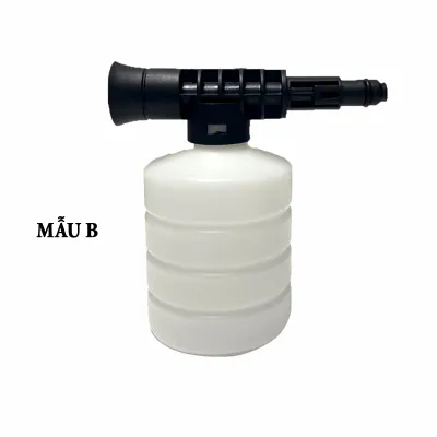 Bình xịt tạo bọt tuyết cho máy rửa xe dung tích 300ml kết hợp đầu nối nhanh phun bọt dày phù hợp cho nhiều loại máy