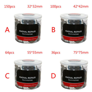 Tire Repair Patch Auto Round Natural Rubber Tire Tyre Puncture Repair Cold Patch Tubeless Patches Tech Tire Repair Film