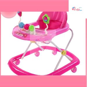 Foldable Baby Walker Anti-O Leg Multifunction Baby Walker 6 Wheels Stable O Shape Baby Walker