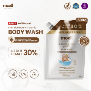 MOELL Healthy Baby Care Intensive Nourish Gentle 500gr Pouch Series | Shampoo | Body Wash