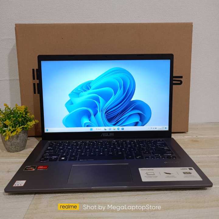 Laptop ASUS Vivobook M415DA Ryzen 3 RAM 16GB/SSD 512GB Layar 14"FHD Keyboard Backlight WINDOWS 11