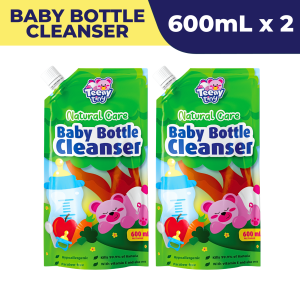 1.2 LITERS Teeny Tiny Baby Bottle Cleanser - BBC 600mL - 2PC BUNDLE GREEN 2PCS