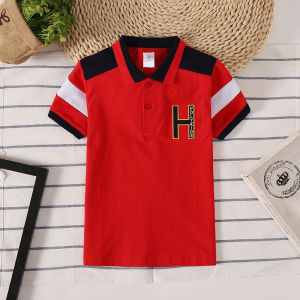 Designer Kids Polo Shirts Fashionable Sports 3T-16T cotton Casual Childrens shirt School boys Polo shirt