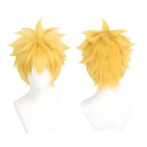 Naruto Naruto cos wig male short hair student cosplay two-dimensional comic show modeling animation pineapple head