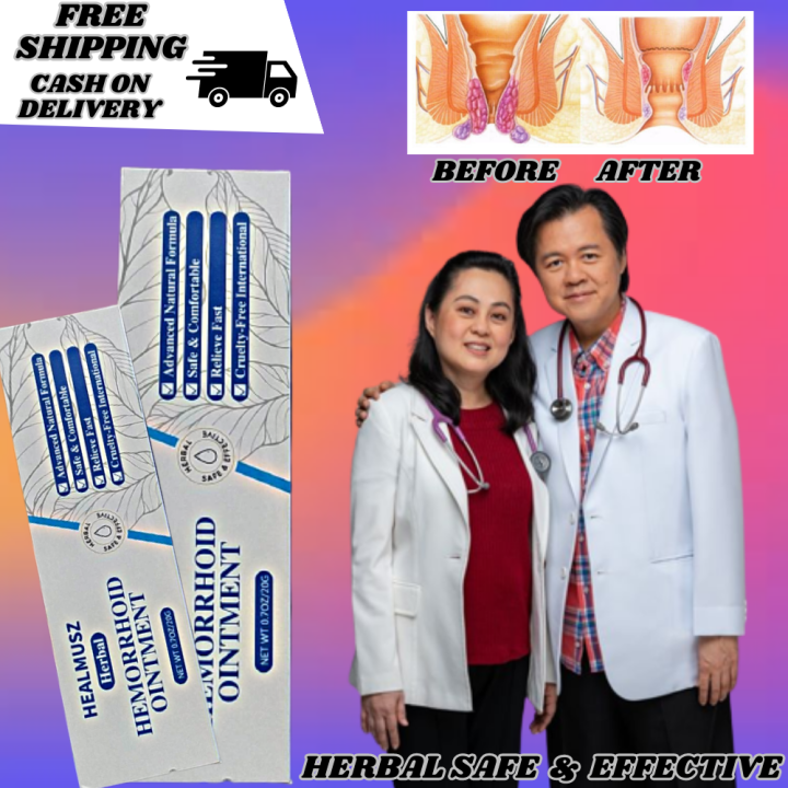 100 Guaranteed safe and effective Healmusz hemorrhoid ointment treatment of hemorrhoids