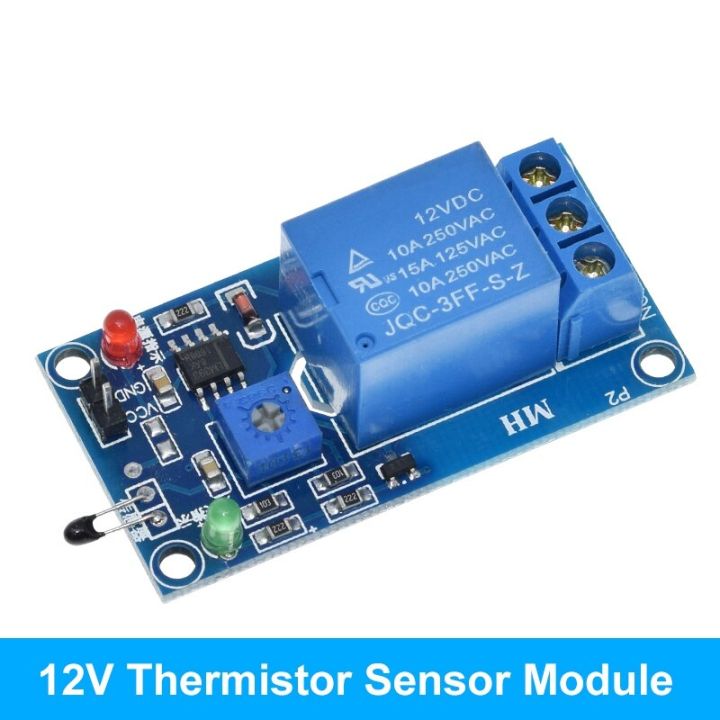 5V/12V Thermal Sensor Module 1 Channel Relay Module Combo Module ...