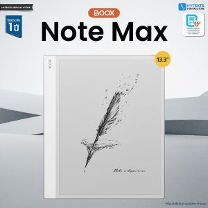 E-reader BOOX Note Max 13.3 นิ้ว ปี 2024 จอขาวดำ Carta1300 คมชัด300ppi RAM 6GB ROM 128GB