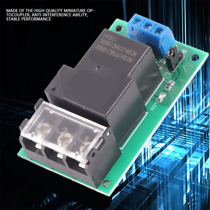 Relay%20Module%201%20Channel%20Relay%20Power%20Switch%20Module%20with%20Optocoupler%20One%20Way%20Trigger%20Relay%20Expansion%20Board%2030A%20YYG-2%20-%20Image%205