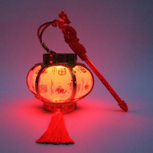 Portable Lantern Chinese LED Lantern Spring Festival Luminous Lantern ABS Material Home Decorative Lanterns for Children