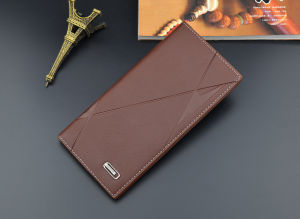Daiqisi Dompet Kulit Panjang Pria Import