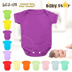 Baby star jumper infant by BCS-178 baby girl boy clothes jumsuit newborn infant bodysuit ENMW