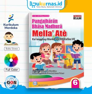 Buku Mella Atè Kaangghuy Morèd SD/MI Kelas 6– Bahasa Madura Kurikulum Merdeka - GOS