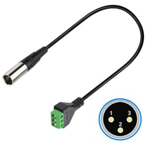 3Pin XLRs Female Male to Terminals Converters Cable for Enhanceds Sound Quality in Various Sound Setups