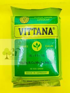 Pupuk Lengkap VITTANA merah dan hijau isi 500gr SINAR TANI TUNAS MAJU