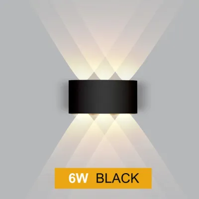 Modern LED Wall Lamp Cube Wall Sconce Lamp Waterproof IP65 Interior Wall Light 110V 220V For Bathroom Outdoor Lighting 2-10W