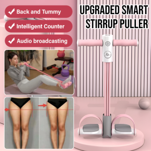 Upgraded Smart Stirrup Puller Yoga Pedal Puller Sit-Ups Machine Abdominal Trainer Fitness Stretcher