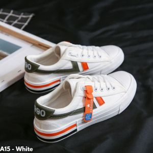 SEPATU WANITA KANVAS GAYA VINTAGE UNIK IMPORT GAYA KOREA TERBARU REMAJA DEWASA A15 HITS