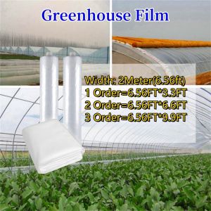 0.2mm Transparent UV Greenhouse Film Filem Rumah Hijau 6 Meter 8 Meter Farm Net UV Plastic UV Cover Greenhouse Plastic